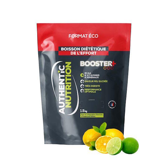 Boisson énergétique isotonique - Booster+ 1500 gr Citron