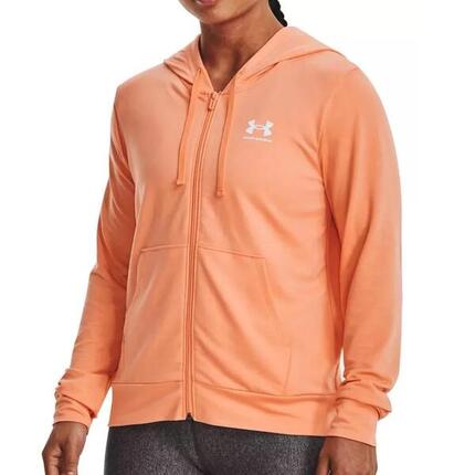 Under Armour Rival Terry Damen Hoodie Orange