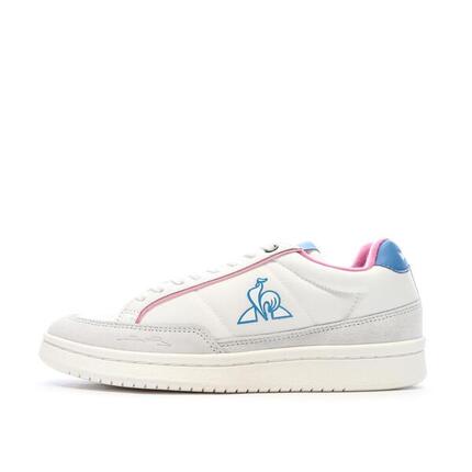 Baskets Blanches/Roses/Bleu Femme Le Coq Sportif Noah