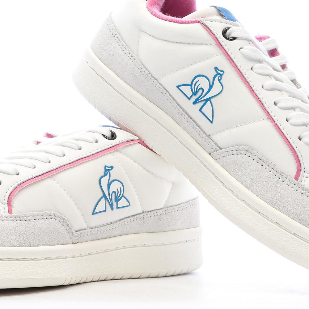 Le Coq Sportif Noah Sneaker Damen - Weiß/Rosa/Blau 7/7