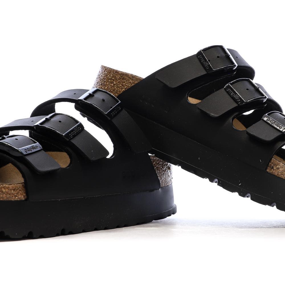 Sandales Noires Femme Birkenstock Arizona Papflex 7/7
