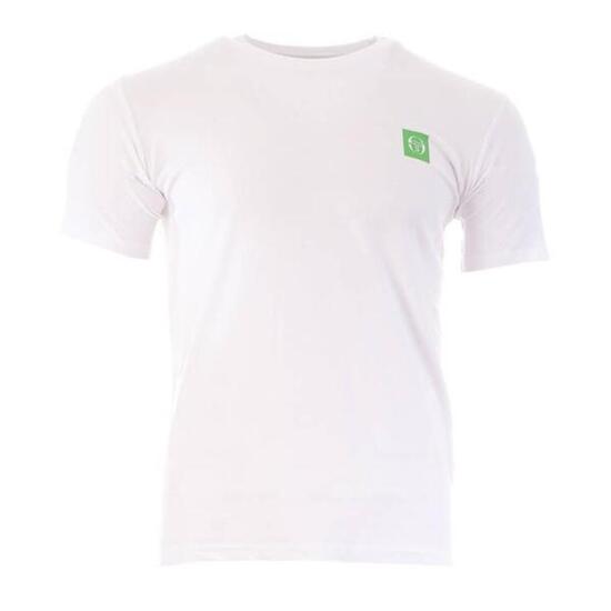 T-shirt Blanc Homme Sergio Tacchini Squared