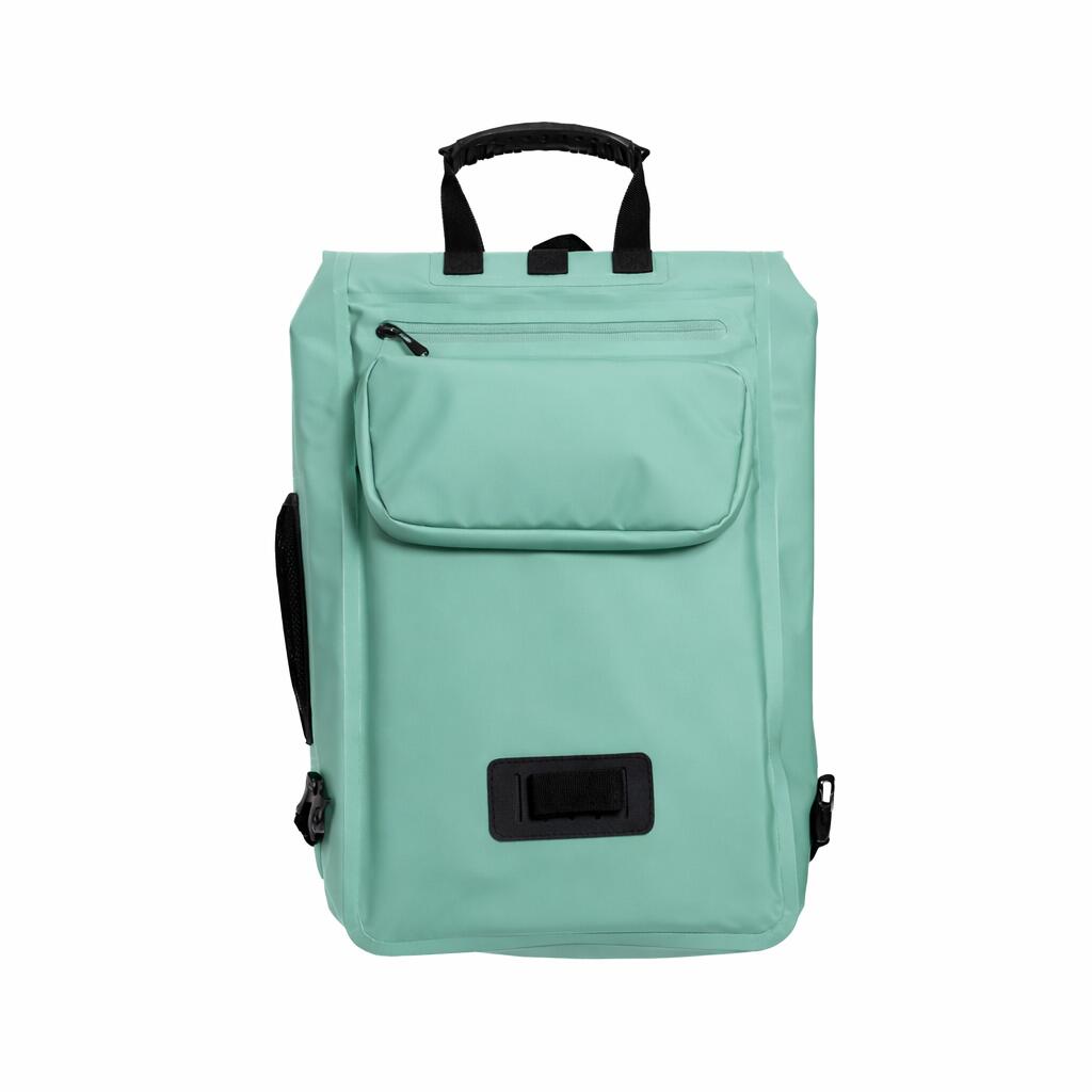 Mochila impermeável 3em1 25L para bicicleta adaptável alforje e bolsa de ombro 6/9