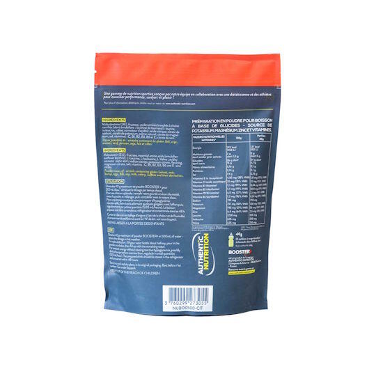 Boisson énergétique isotonique - Booster+ 500 gr Citron 2/7