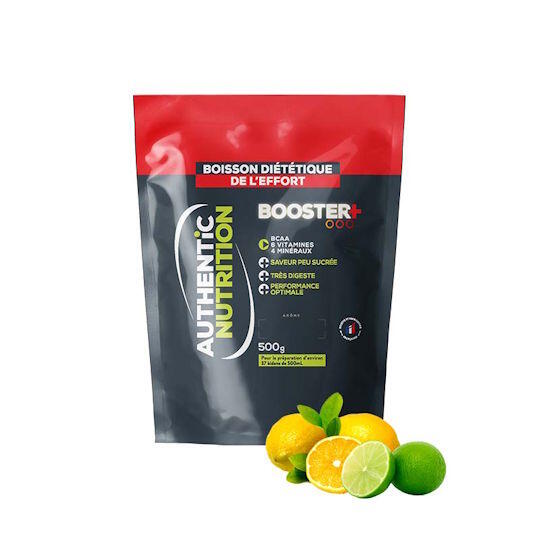 Boisson énergétique isotonique - Booster+ 500 gr Citron