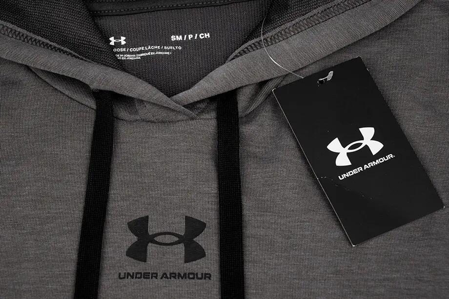 Sweat à Capuche Gris Femme Under Armour Rival Terry 7/8