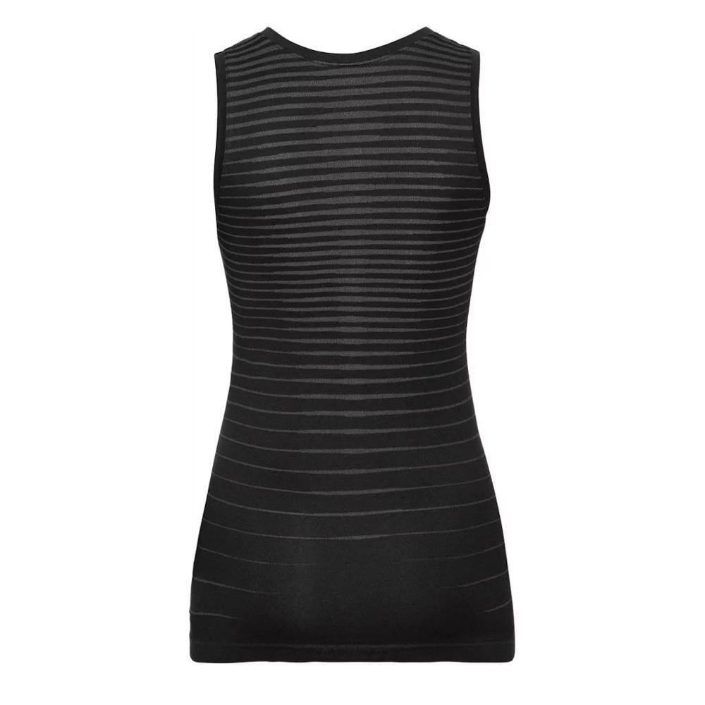 Camiseta sin mangas técnica negra para mujer Odlo Performance Light 2/6