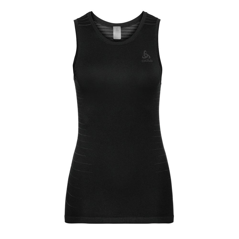 Camiseta sin mangas técnica negra para mujer Odlo Performance Light 1/6