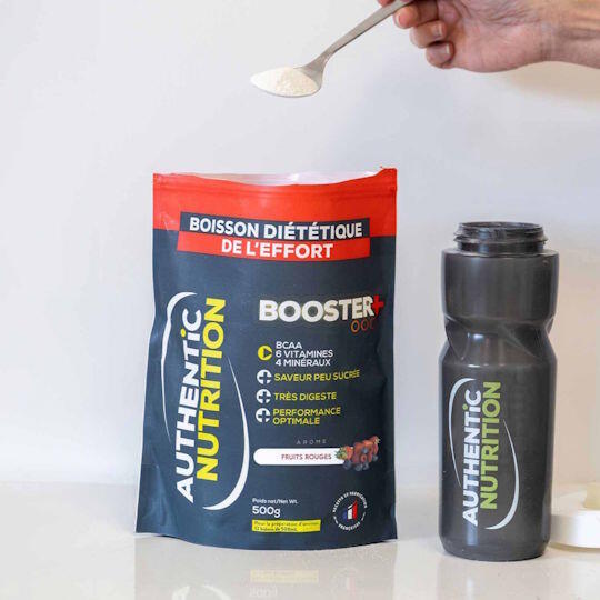 Boisson énergétique isotonique - Booster+ 1500 gr Fruits Rouges 2/6