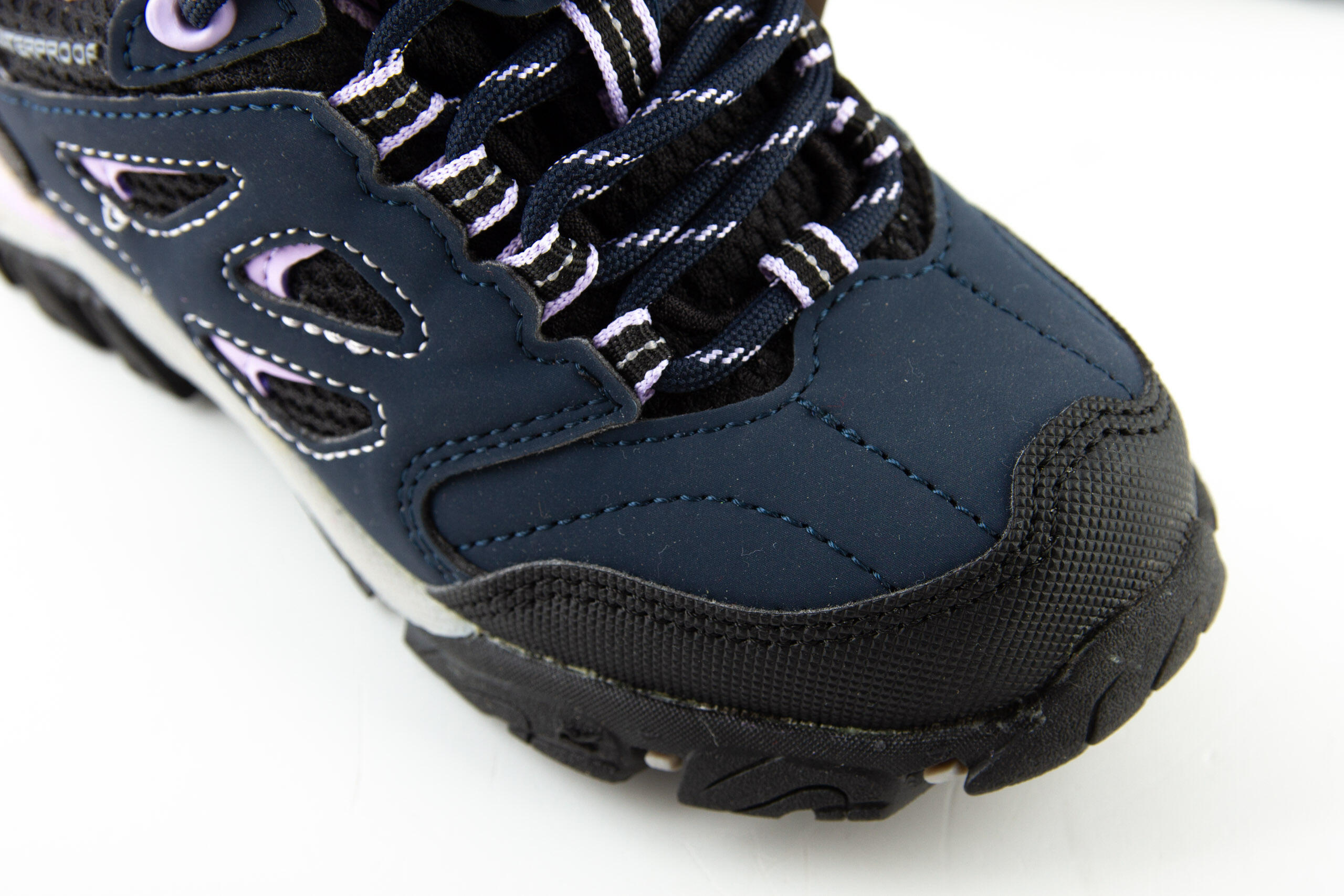 Bottes de trekking Regatta Holcombe pour enfants, imperméables et basses 5/7