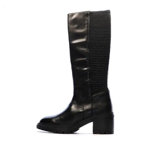 Geox Damiana Damen Stiefel Schwarz