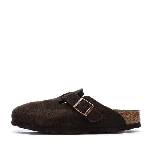 Sandały Birkenstock Boston Etroite brązowe