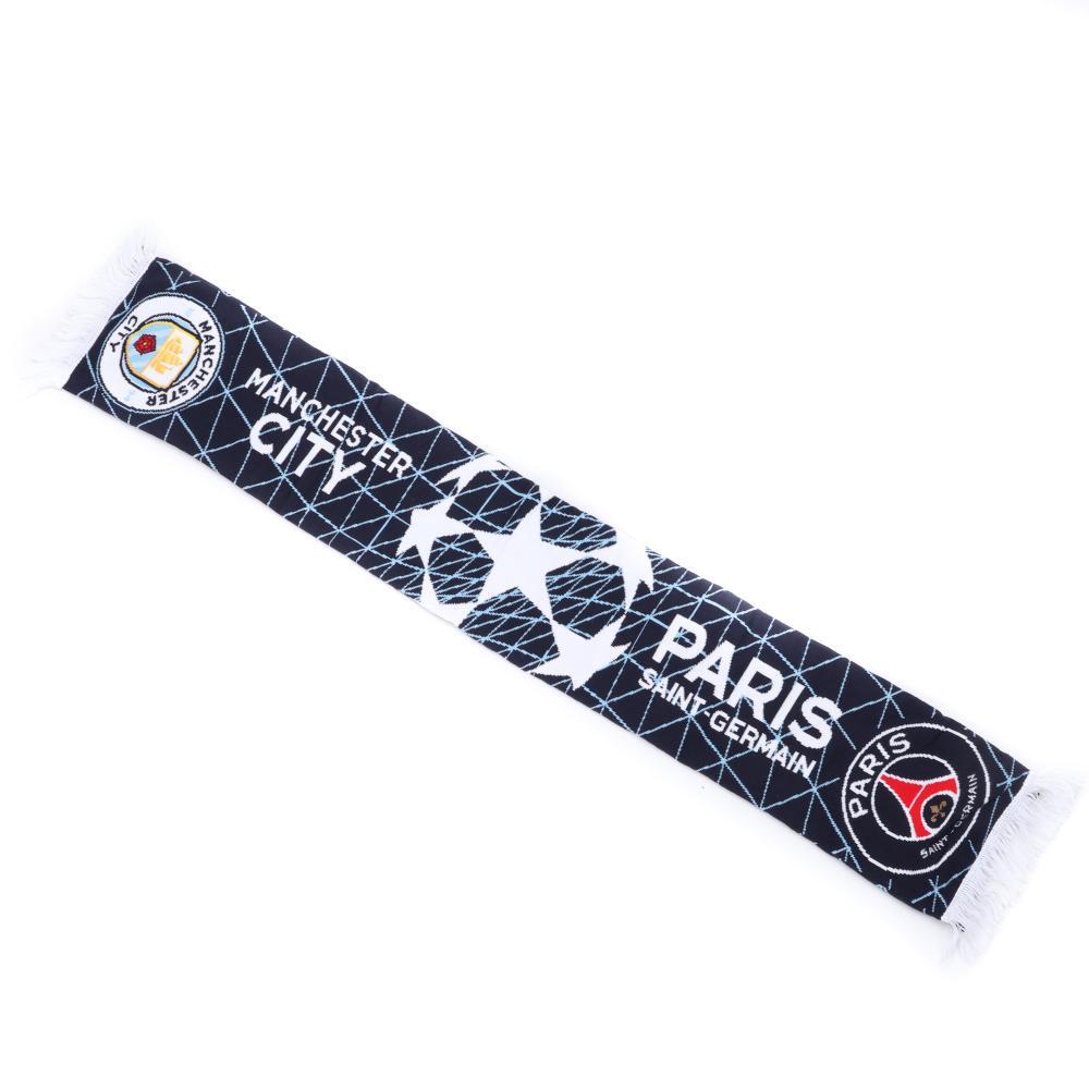 Sciarpa Ufficiale PSG - Manchester City Marina P144 2/2