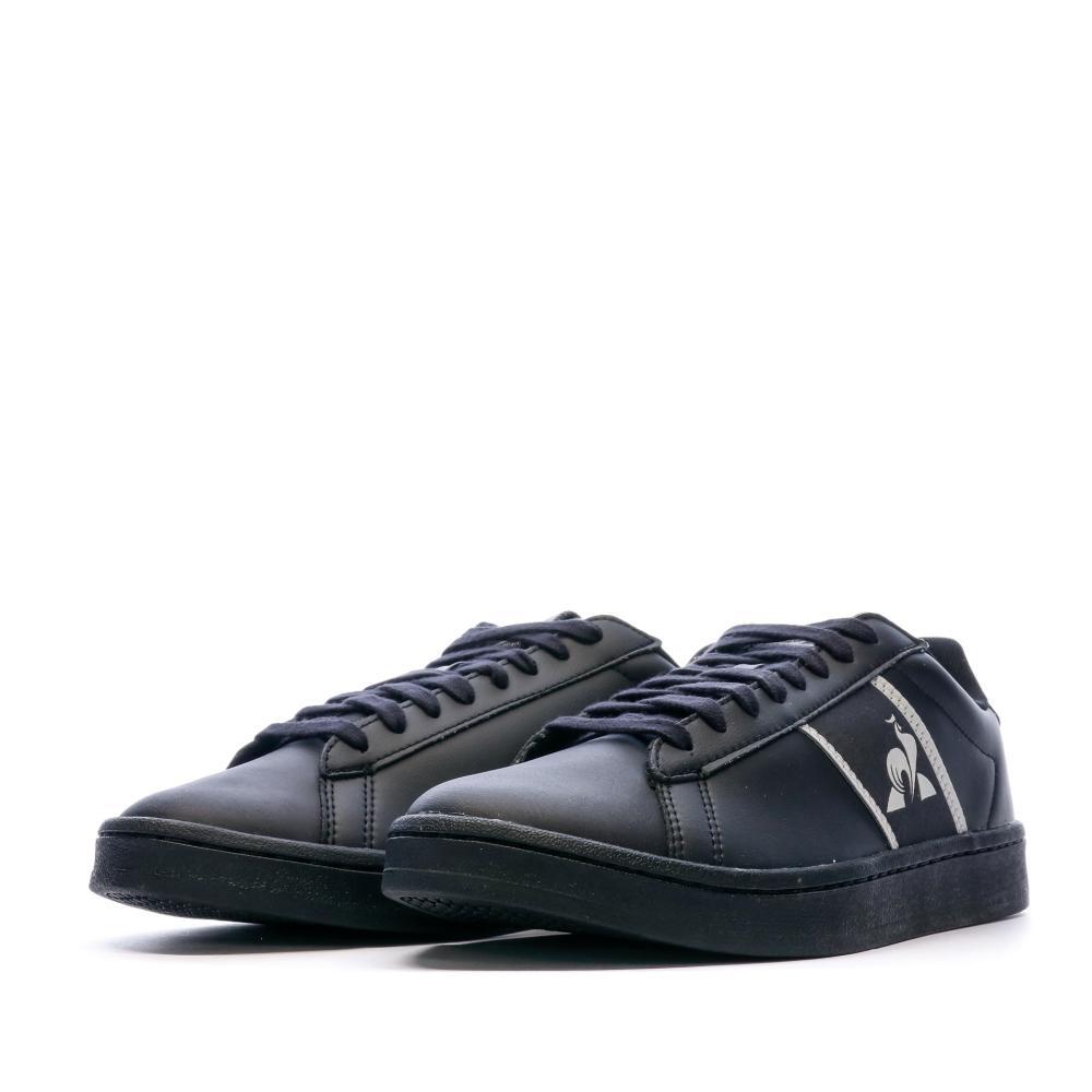 Baskets Le Coq Sportif Classic Soft Denim, Noir, Unisexe 6/7