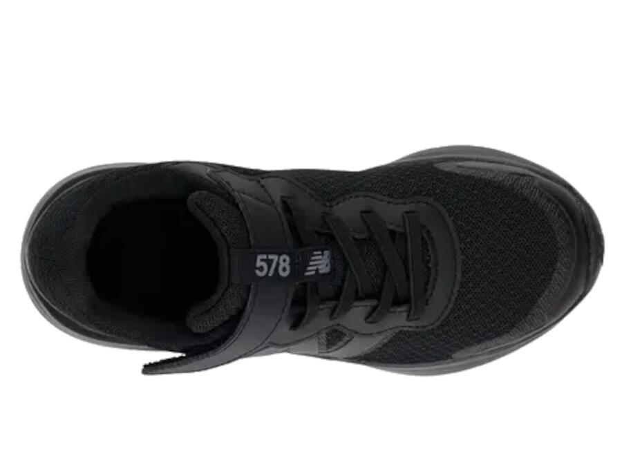 Buty Dziecięce New Balance 578 Na Rzepy Czarne Lekkie Siatka 5/6