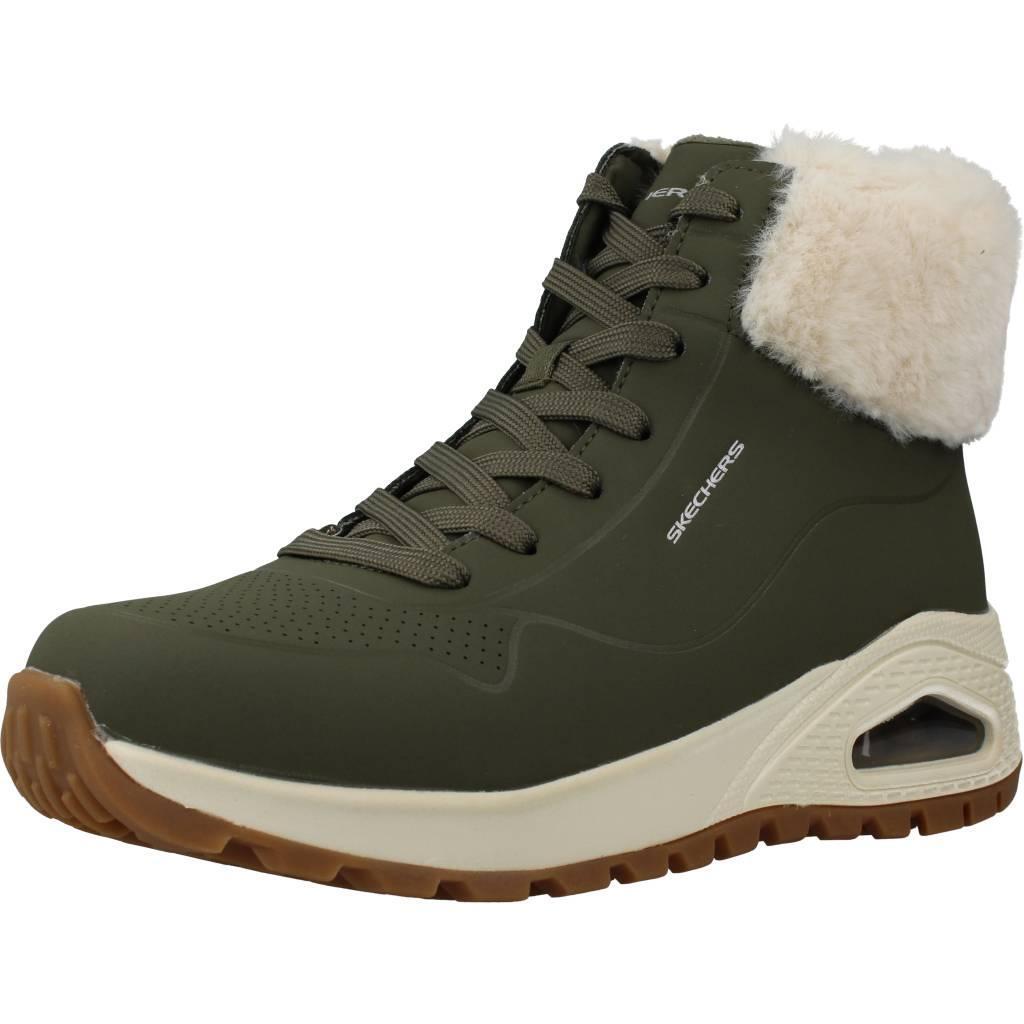 SKECHERS Baskets Femme Baskets Skechers UNO RUGGED FALL AIR Vert Vert Skechers