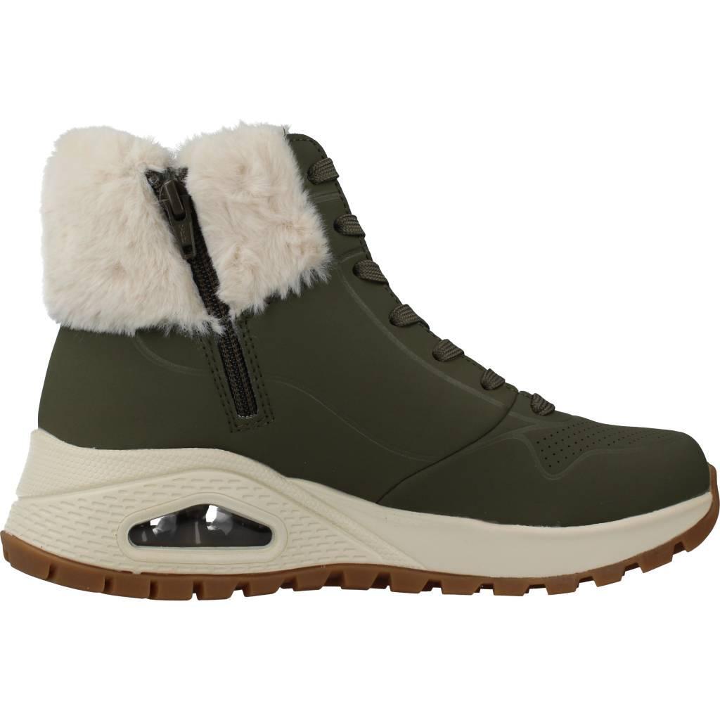 Baskets Femme Baskets Skechers UNO RUGGED  FALL AIR Vert Vert Skechers 4/7
