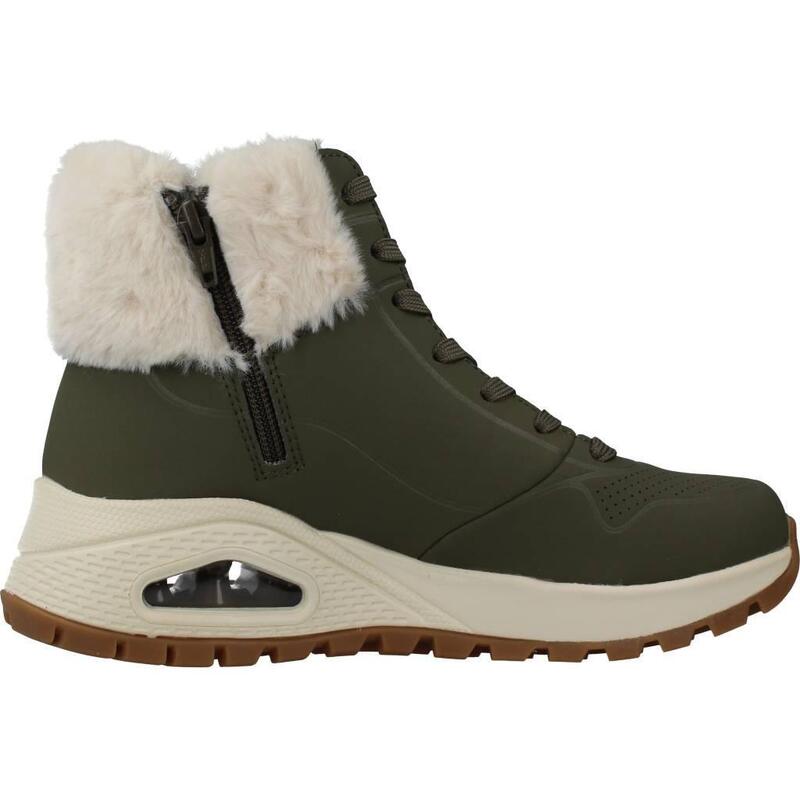 Baskets Femme Baskets Skechers UNO RUGGED  FALL AIR Vert Vert Skechers