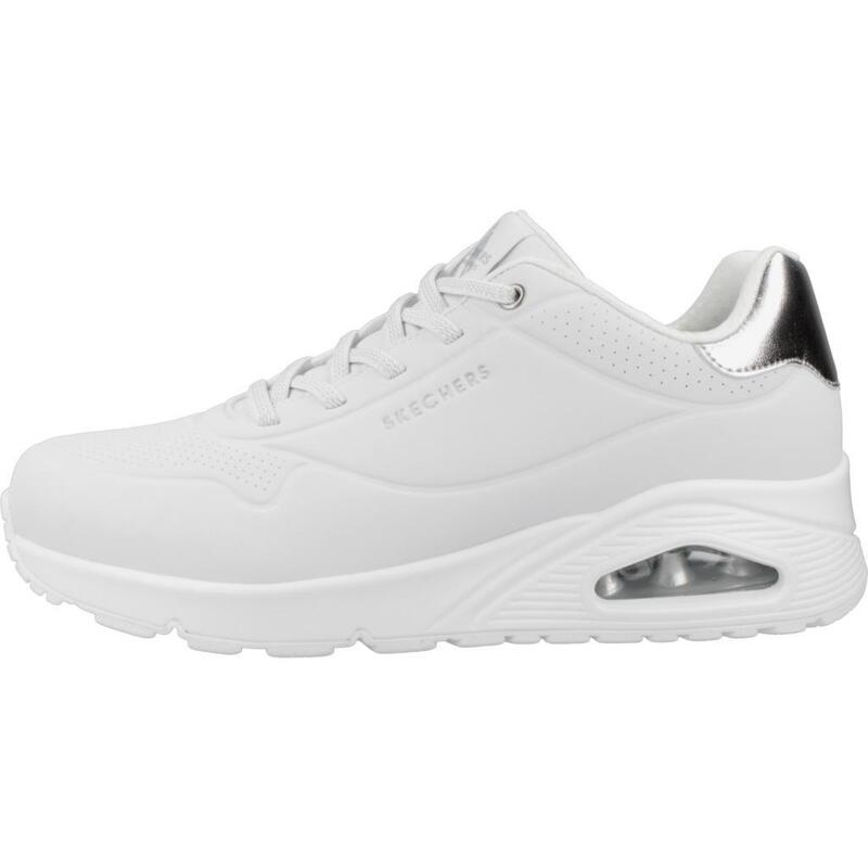 Pantofi Sport Skechers Model Shimmer Away Culoare Alb
