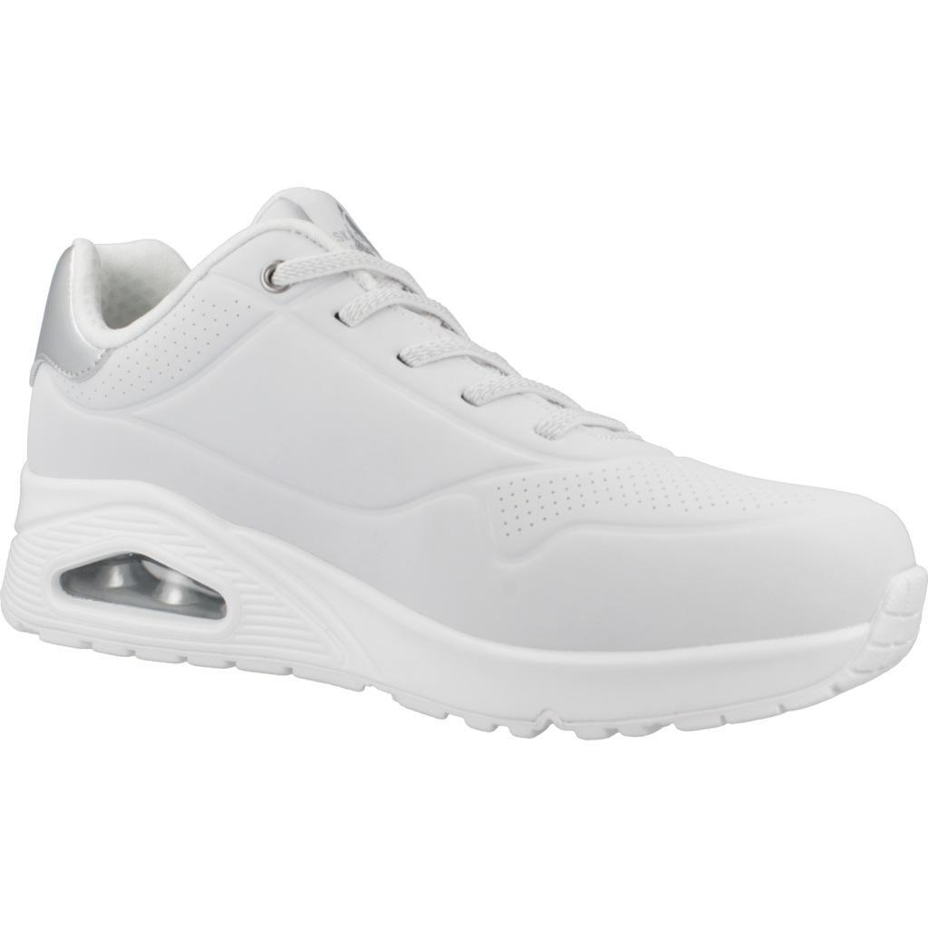 Damen UNO SHIMMER AWAY Sneakers Weiß / Silber 5/7