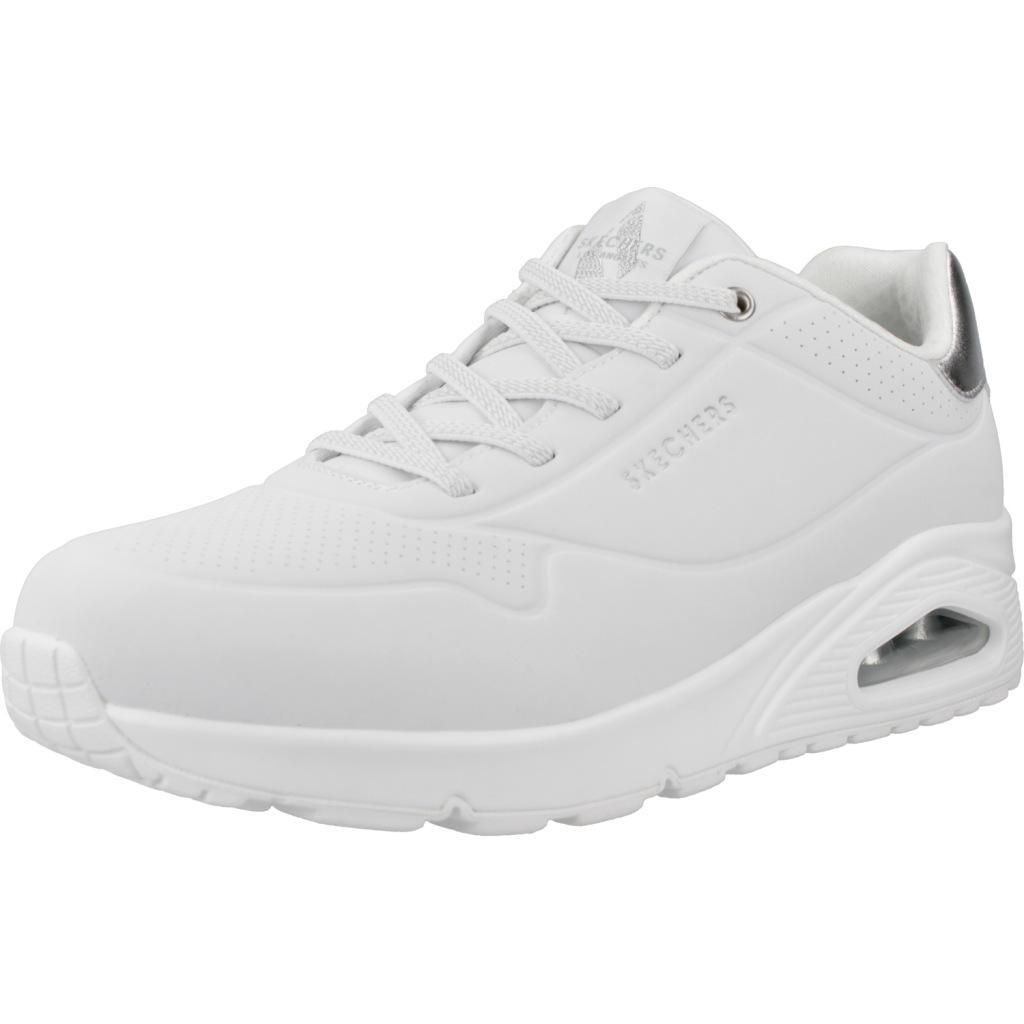 Women's UNO SHIMMER AWAY Sneakers White/Silver