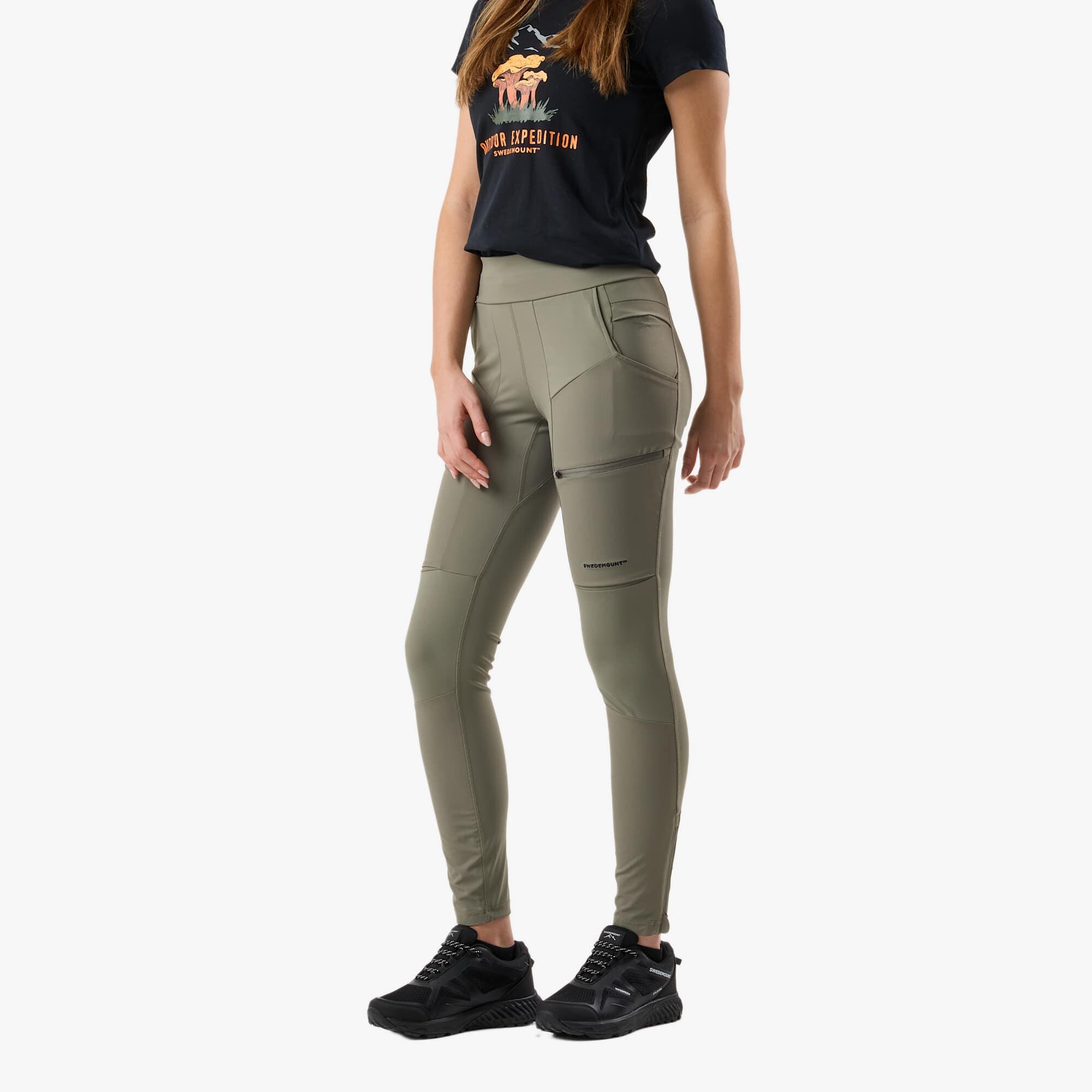 Women hiking outdoor pants water repellent breathable Trondheim Trekking Tights 4/7