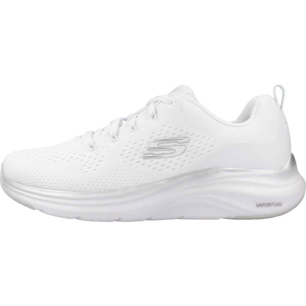 Baskets Femme Baskets Skechers VAPOR FOAM - MIDNIGHT GLI Blanc Blanc Skechers 2/7