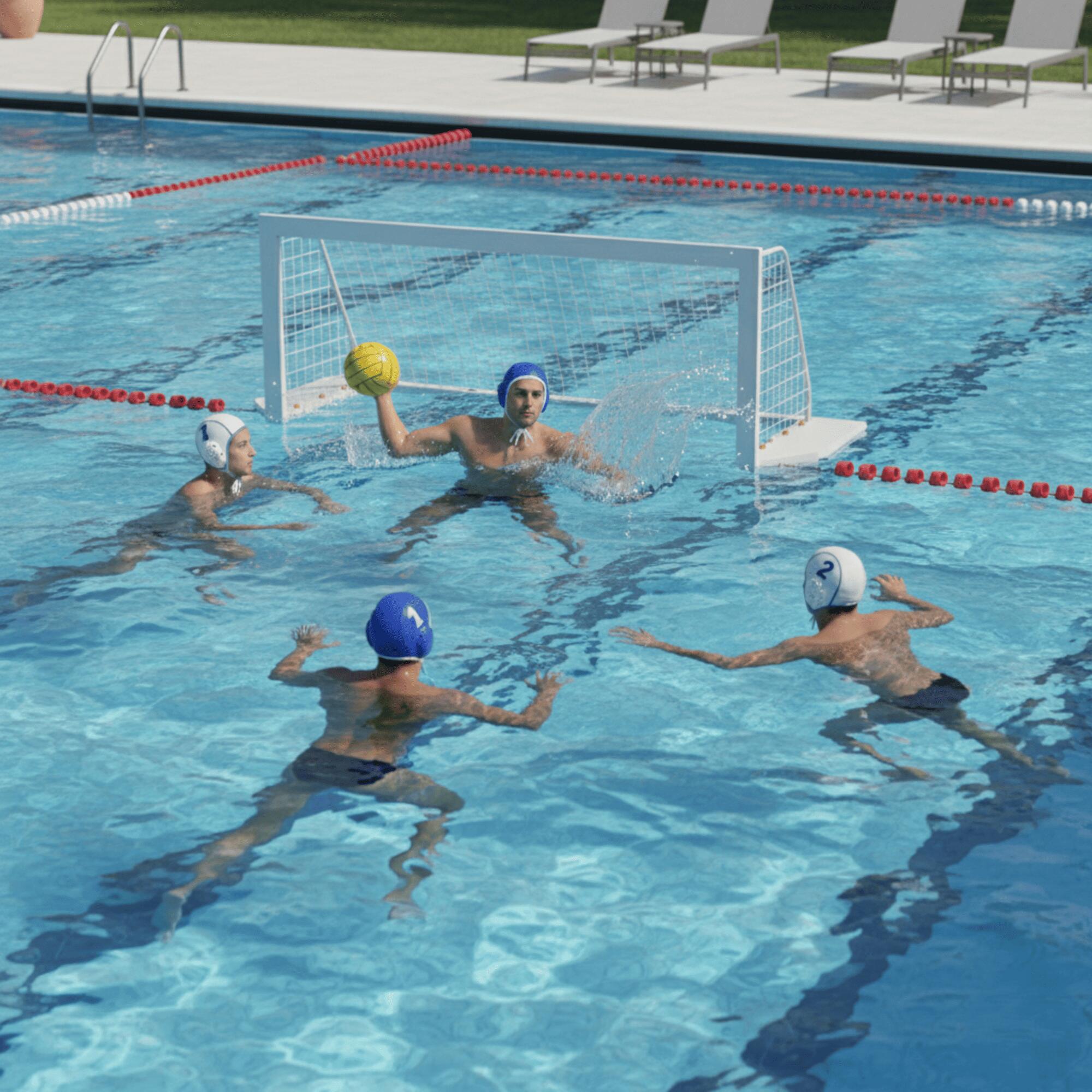 Juego porterías Waterpolo FINA aluminio inox ProSport 6/6