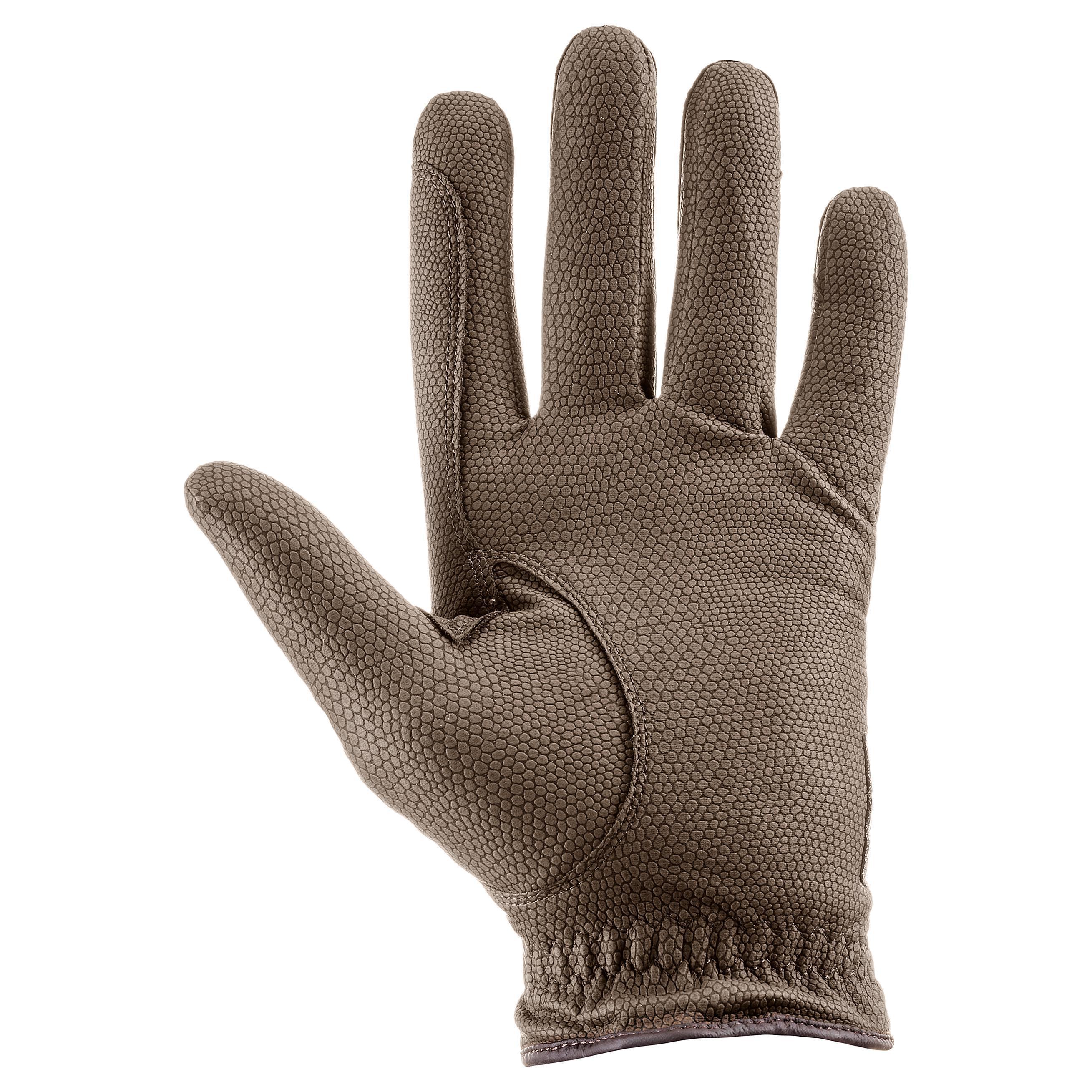 Gants de équitation d'hiver Uvex Sportstyle marron 2/2