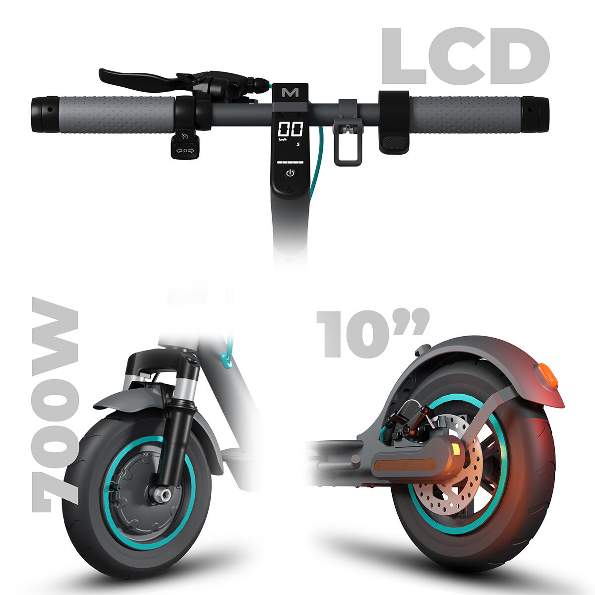 Second Life Hulajnoga elektryczna Motus Scooty 10 Lite Gen 6, 700W - stan dobry 6/7