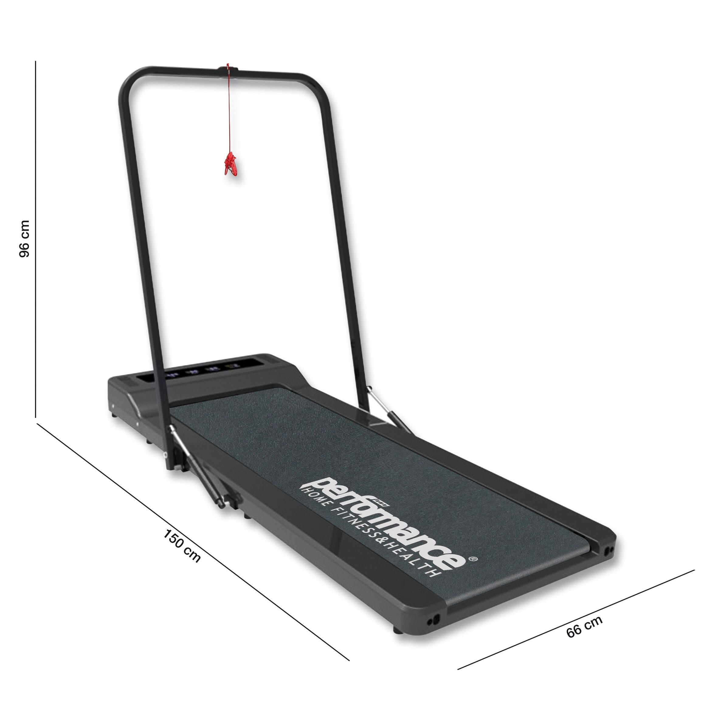 Tapis Roulant Da Camminata Elettrico Piatto Salvaspazio Richiudibile 6/7