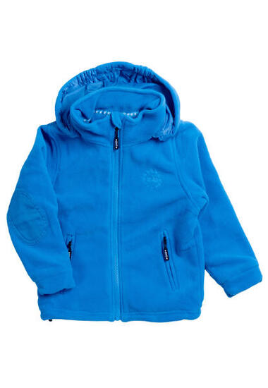 BMS Fleecejacke mit Kapuze und Windstopp Kinder