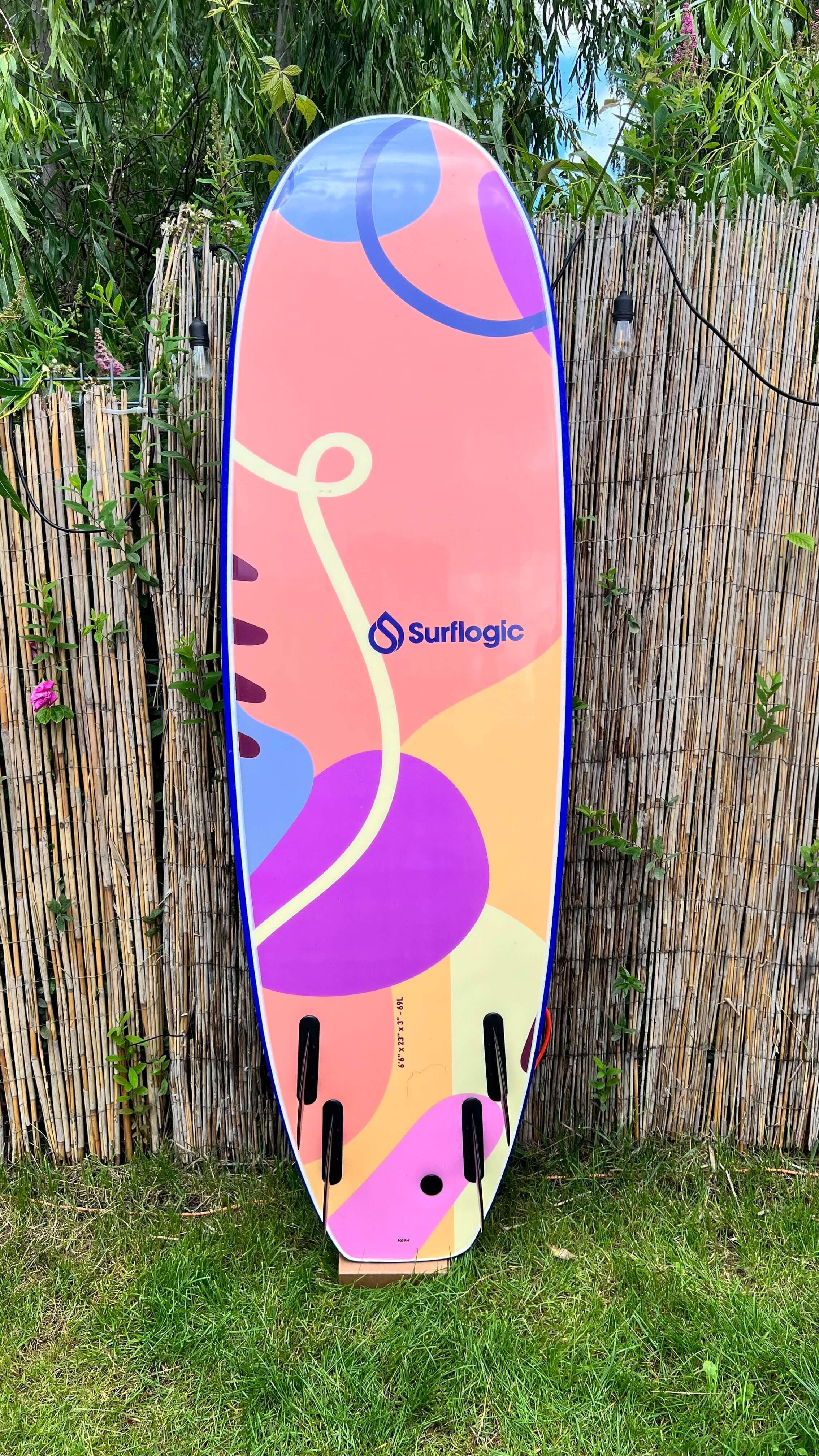 Deska surfingowa Surf Logic Smooth Operator 6'6 - 69l softboard 4/7