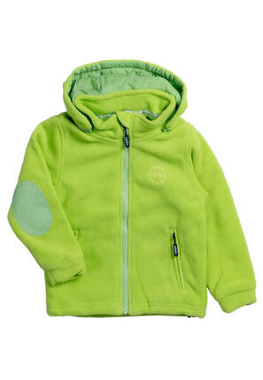 BMS Fleecejacke mit Kapuze und Windstopp Kinder