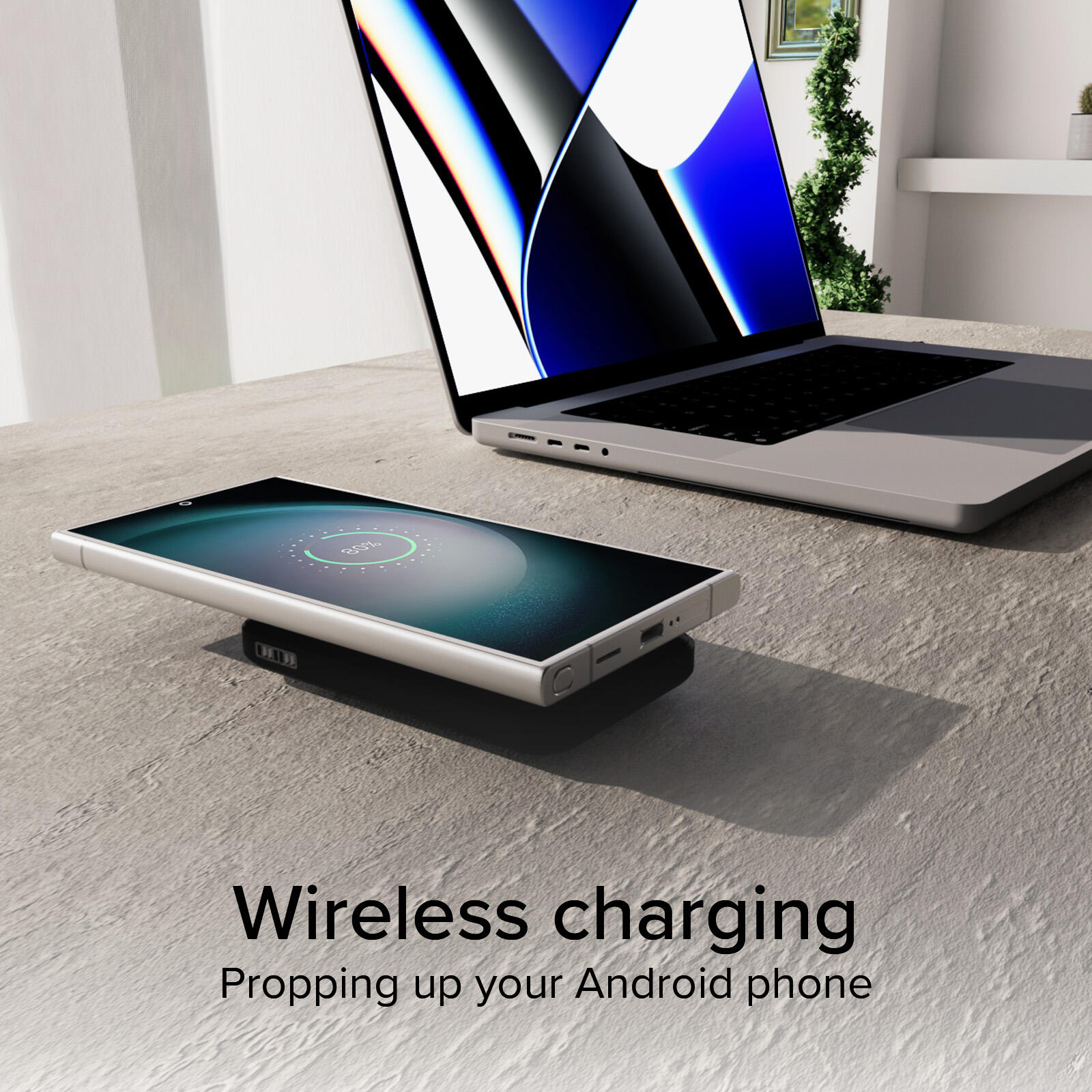 Power Bank sans fil de 10 000 mAh avec ventilateur de refroidissement 6/7