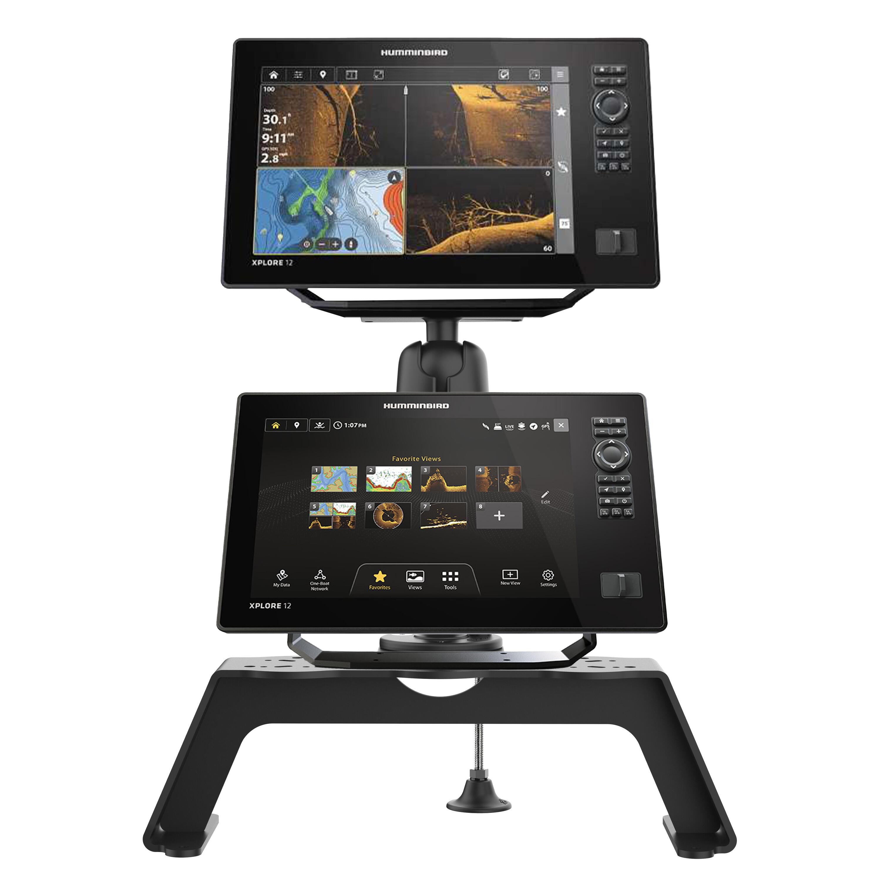 RAM-verhoging voor multi-screen montage van fishfinders 3/3