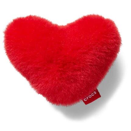 RED FUZZY HEART