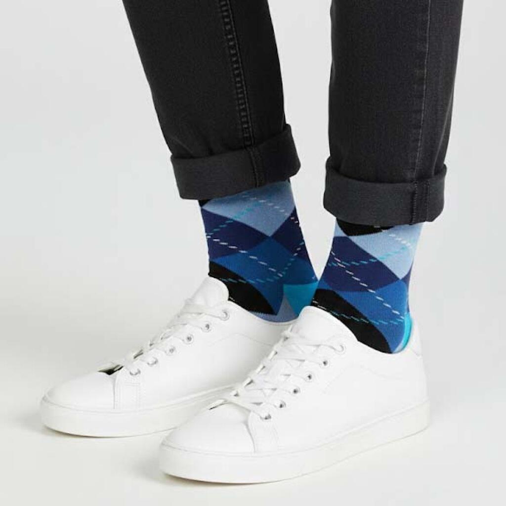Meias Happy Socks Modelo P003220 Cor Azul 2/5