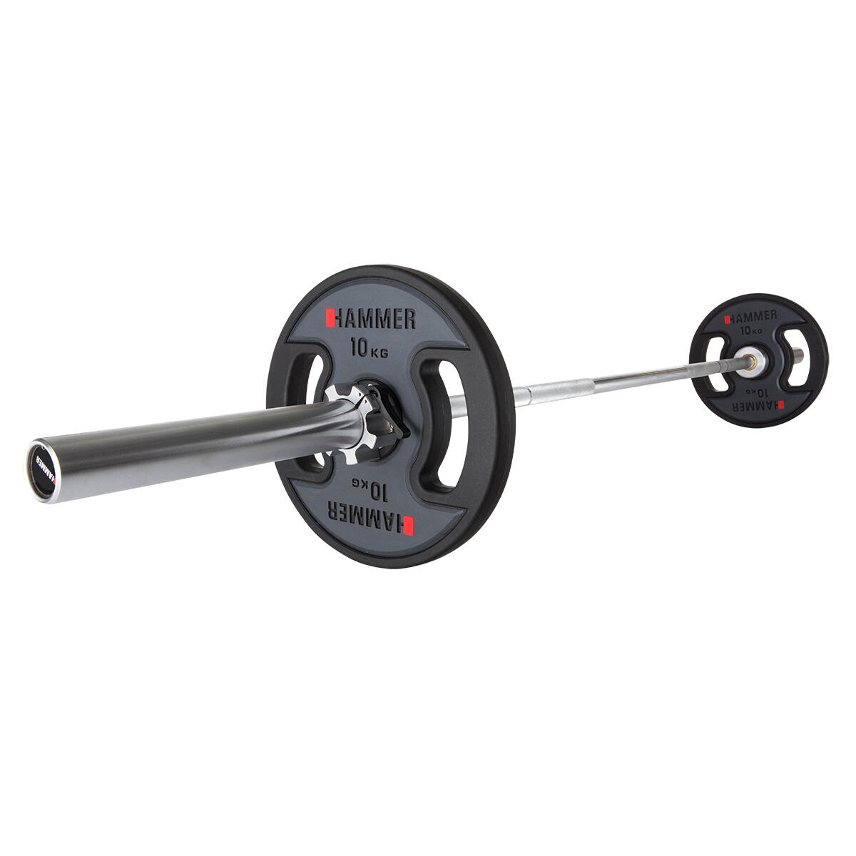 Barra olímpica hasta 700kg diámetro 50mm Hammer 3/3