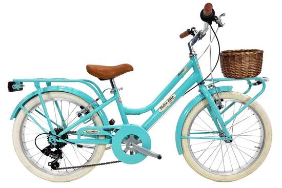 Mädchenfahrrad Dolce Vita by Canellini ROMA 20" 6V - Creme