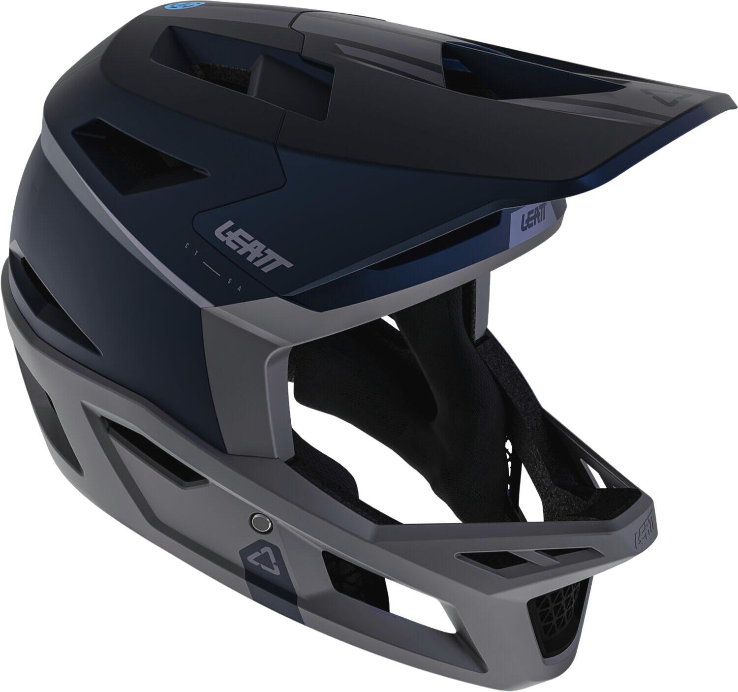 Casque Intégral Leatt Gravity 4.0 Noir/Gris 2/5