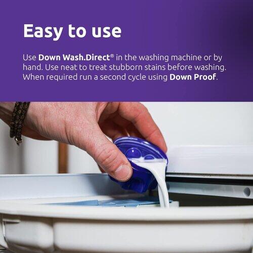 Pack Limpieza e Impermeabilizante Plumas Trekking Nikwax Down Wash & Proof 300ml 3/5
