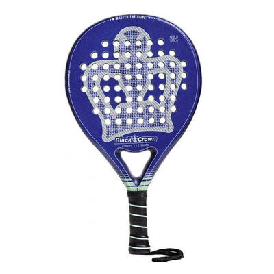 Racket van padel black crown piton 11 soft