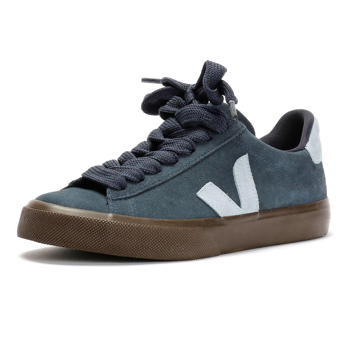 Veja Campo Suede Women's Nautico Steel Eagle Trainers 3/6