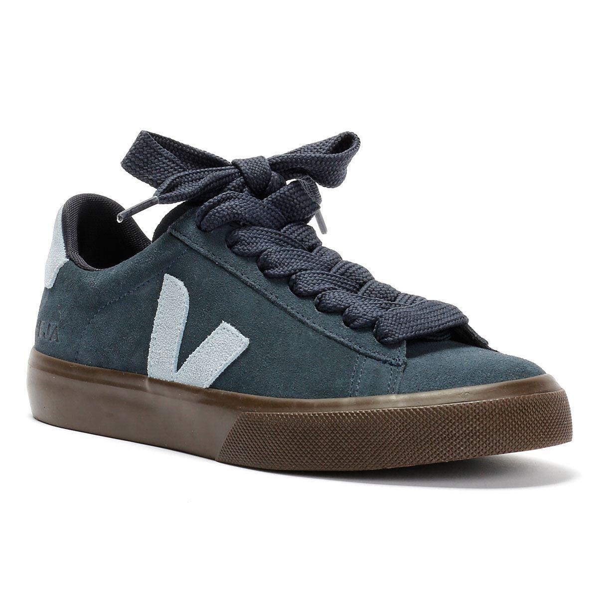 Veja Campo Suede Women's Nautico Steel Eagle Trainers 2/6