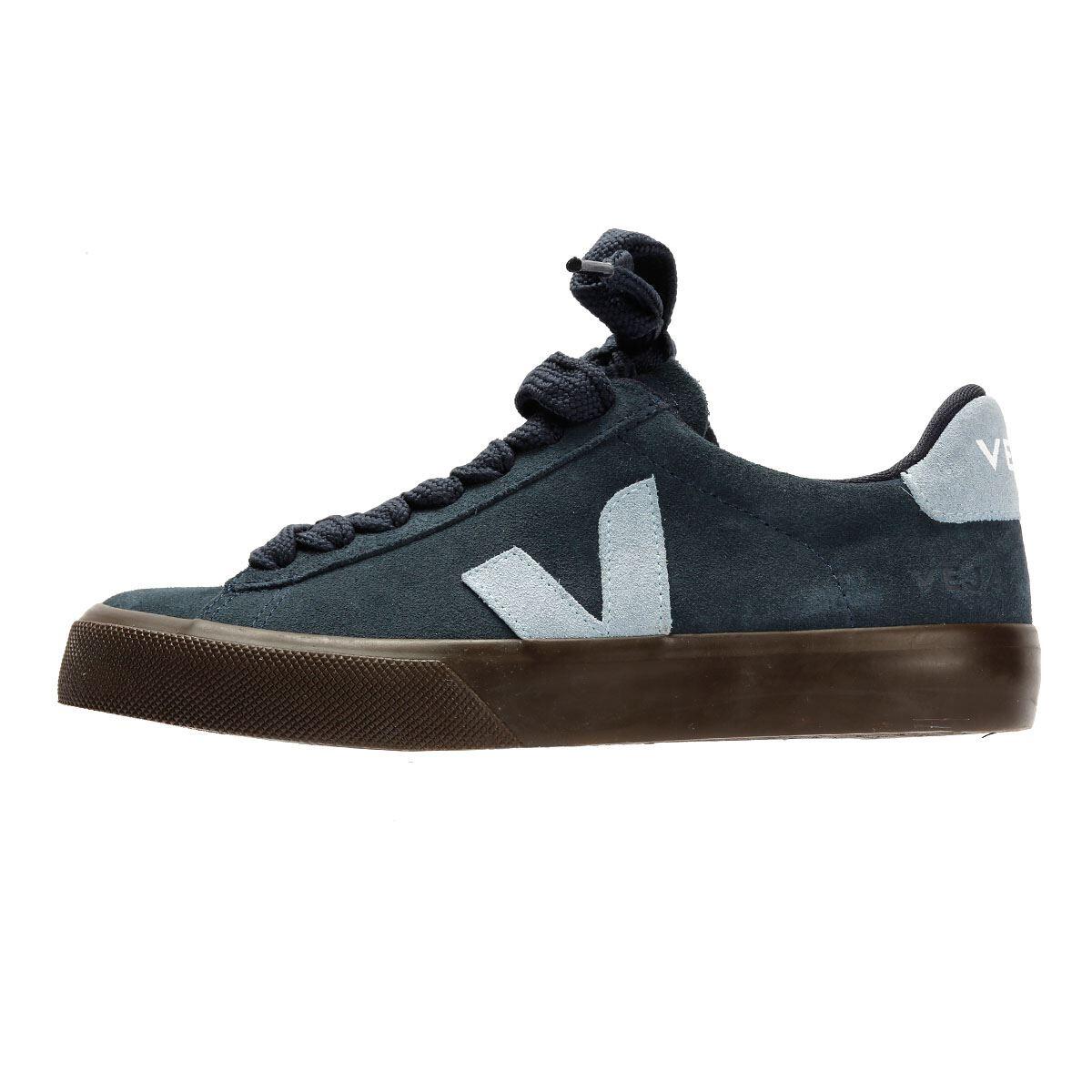 Veja Campo Suede Women's Nautico Steel Eagle Trainers 6/6