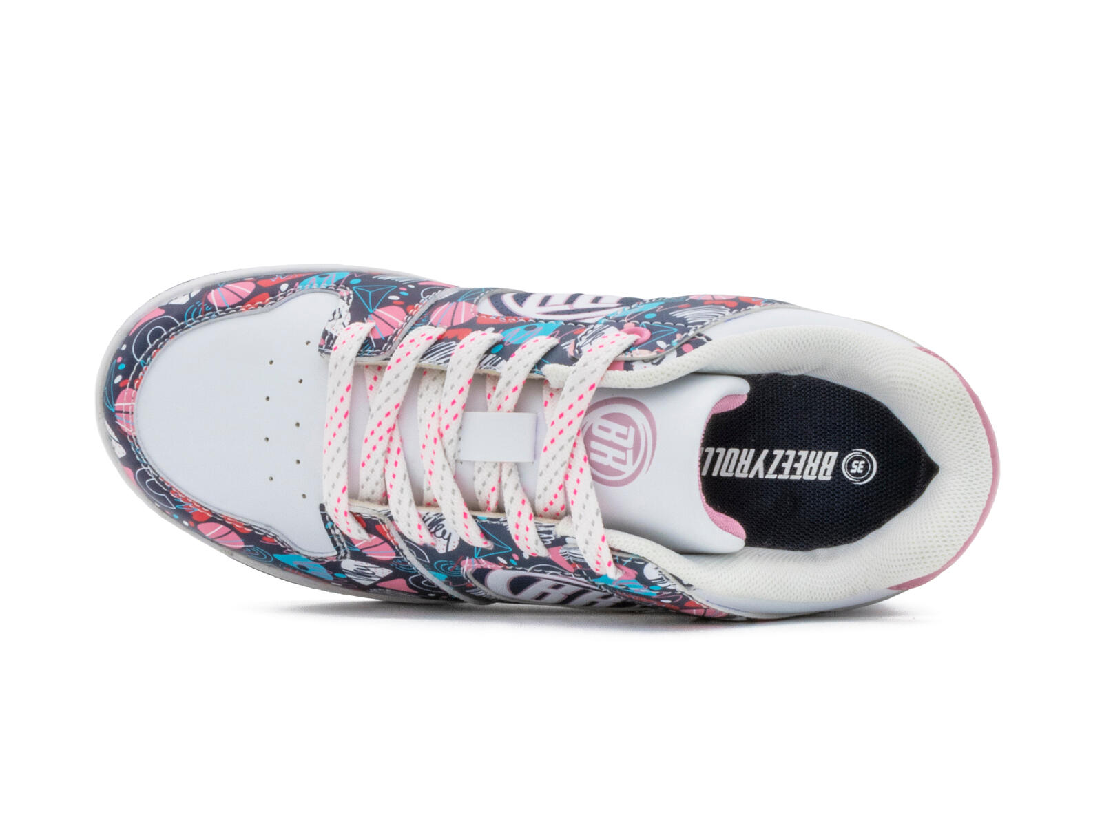 Chaussures à Roulettes BREEZY ROLLERS 2241891 Kids blanc/multicolore 5/6