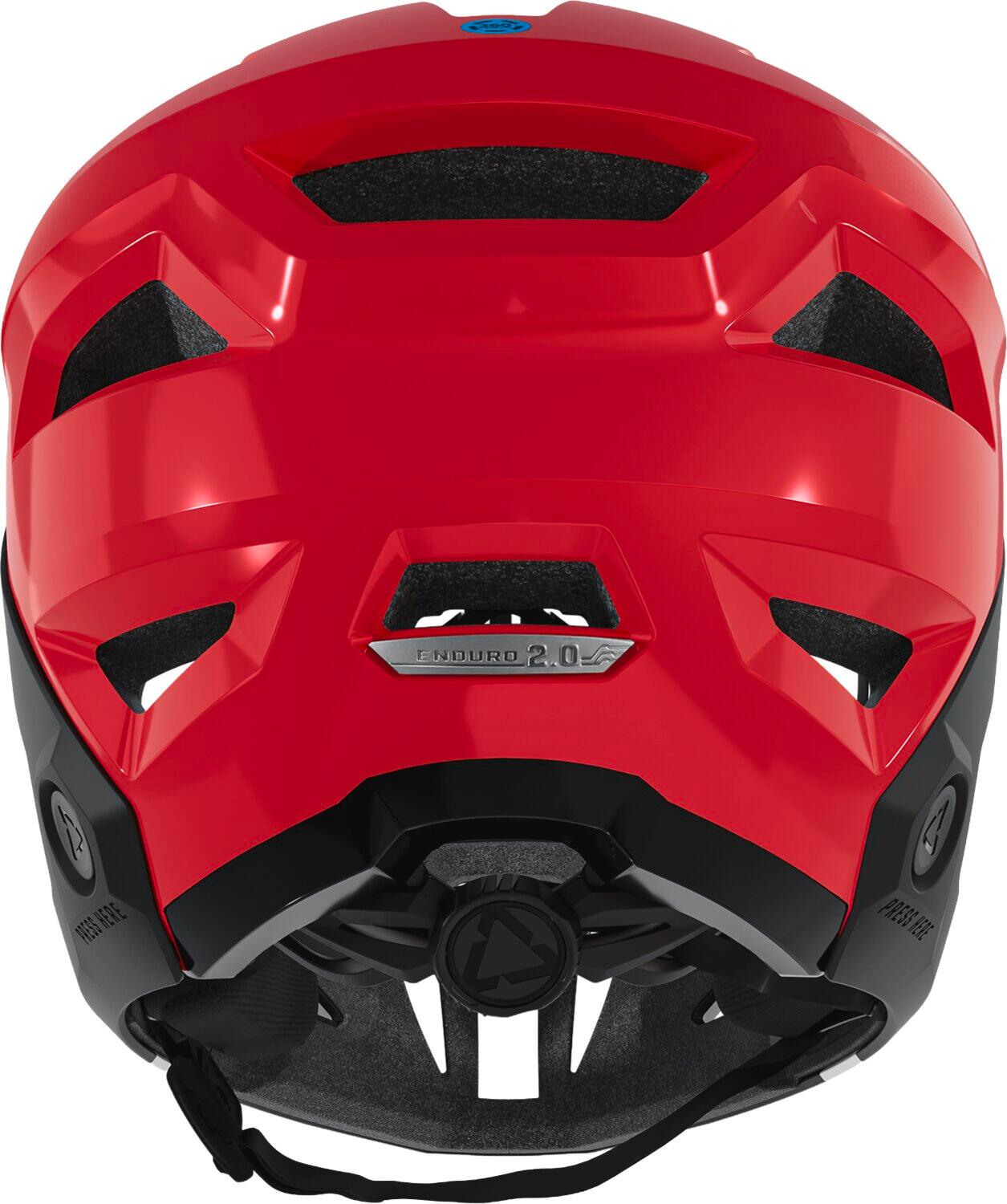 Capacete de queixo amovível Leatt Enduro 2.0 Vermelho Criança 4/6