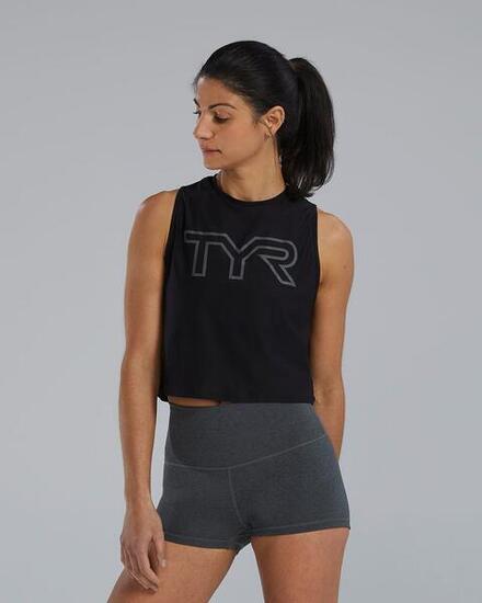 Débardeur femme crop TYR Airtec™ — respirant