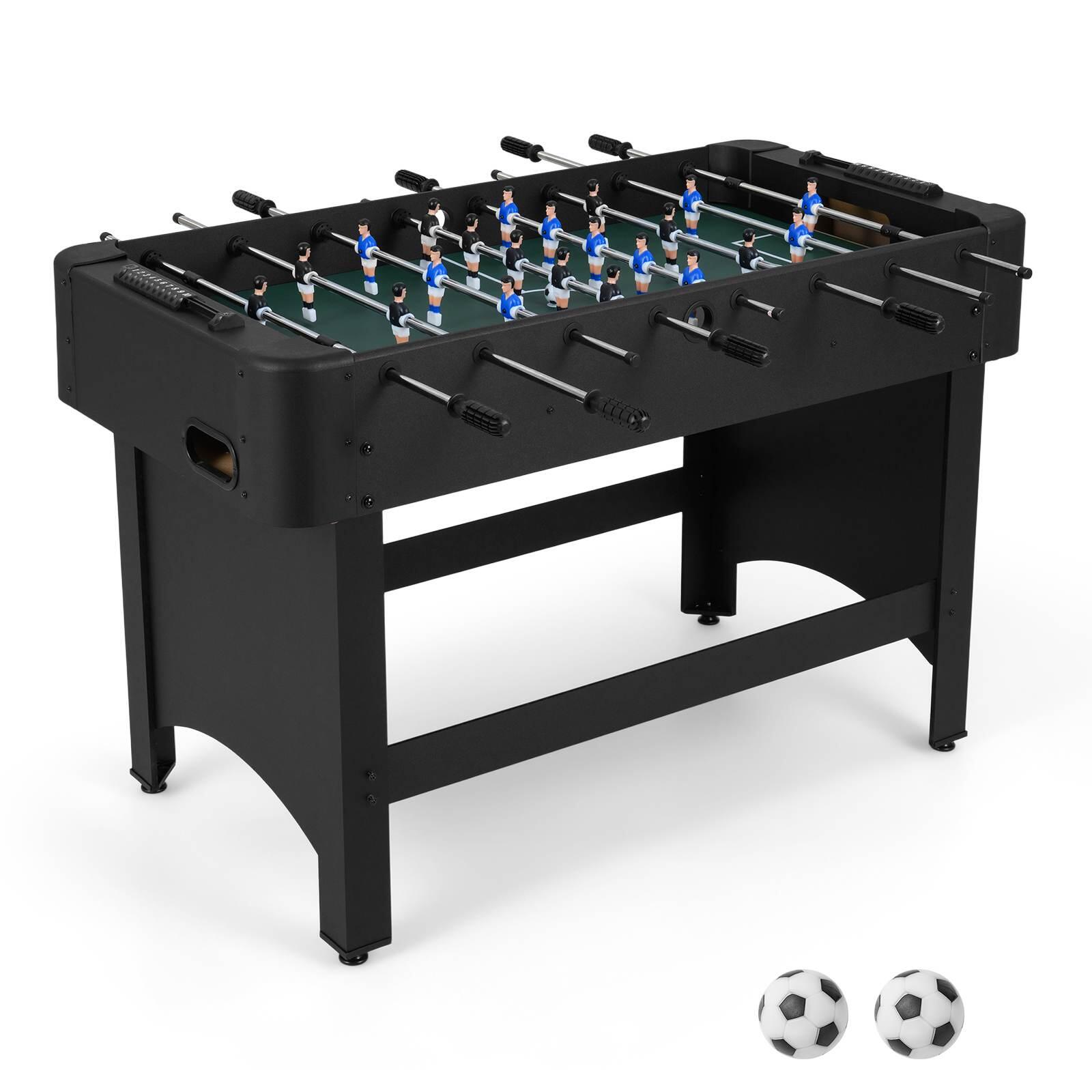 Costway Football Table 120CM Competition Full Size Soccer Game Table Set